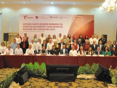 Realiza SRHDS Vigésima Cuarta Reunión del Semáforo del Cuidado del Agua en Matamoros