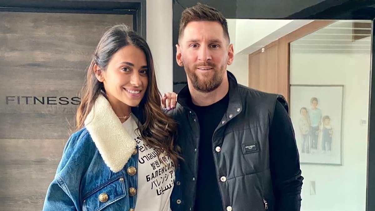 Antonella Roccuzzo y Lionel Messi. Fuente: (Instagram)