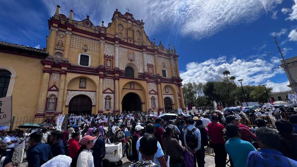 La peregrinación concluyó en la catedral