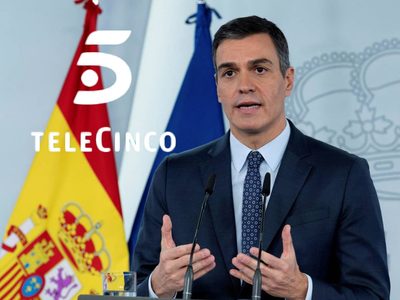 Polémica e indignación: durante la comparecencia de Pedro Sánchez, Telecinco mostraba esto