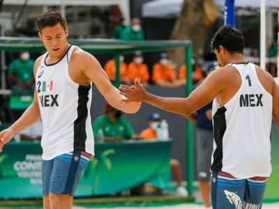 México liga su segunda derrota en voleibol de playa varonil