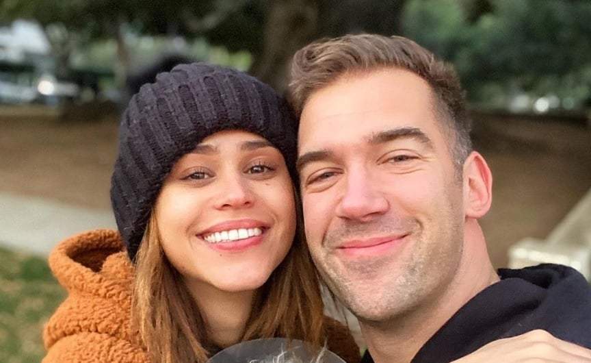 Yanet García y Lewis Howes. Fuente: (Instagram)