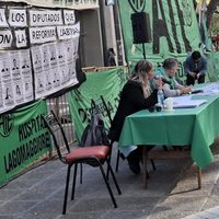 ATE escrachó a diputados y Cornejo remueve tutelas sindicales