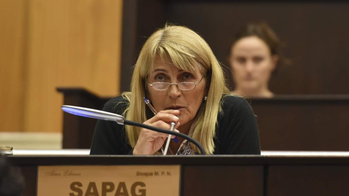 Alma Sapag. (Fuente: Twitter)