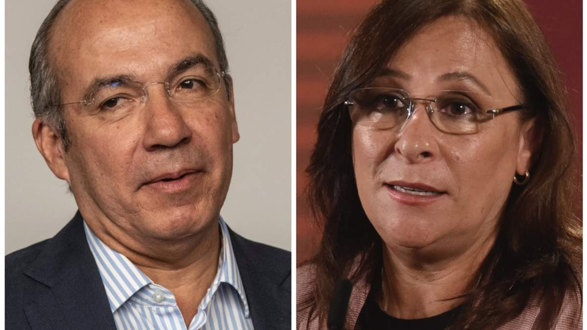 Felipe Calderón y Rocío Nahle