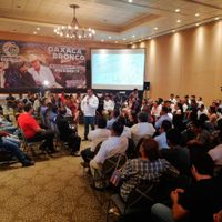 "El Bronco" desdeña a la prensa y colectivos durante recorrido por Oaxaca