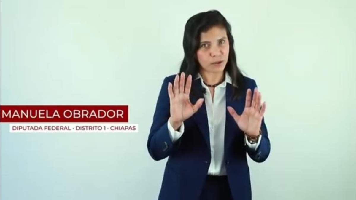 Manuela del Carmen Obrador Narváez, prima de AMLO