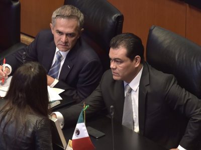 Oposición protesta en el Senado por la remoción de Juan Zepeda en la Comisión de Justicia