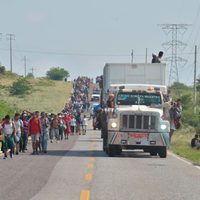 Cómo se gestó el multitudinario "desplazamiento forzado"