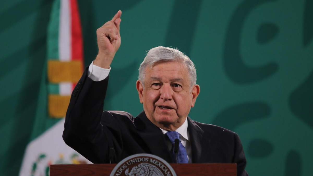 El presidente López Obrador