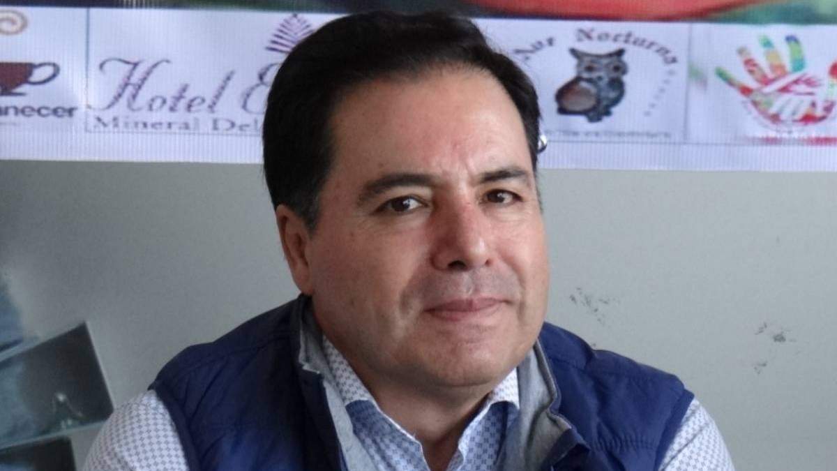 El secretario de Turismo de Hidalgo, Eduardo Baños