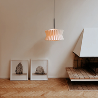 Con solo una hoja de papel, renová cualquier ambiente de tu casa con esta original pantalla