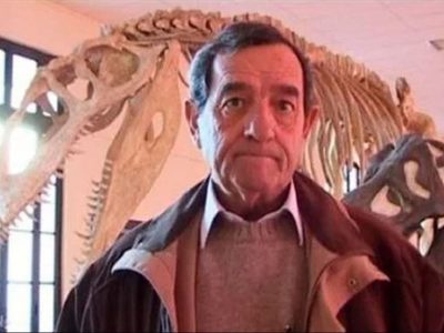Murió Rubén Carolini, el hombre que descubrió el dinosaurio carnívoro más grande del mundo