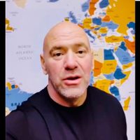 Dana White, presidente de la UFC, cachetea a su esposa en fiesta de Año Nuevo