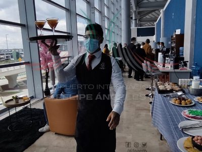 Inauguran la Sala VIP del AIFA; tiene spa, regaderas, barra de alimentos, y esto cuesta