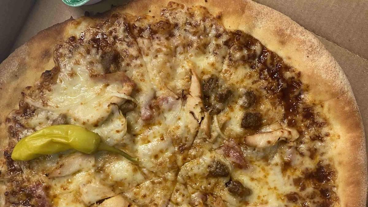 Pizza de papa. Fuente: (Instagram)