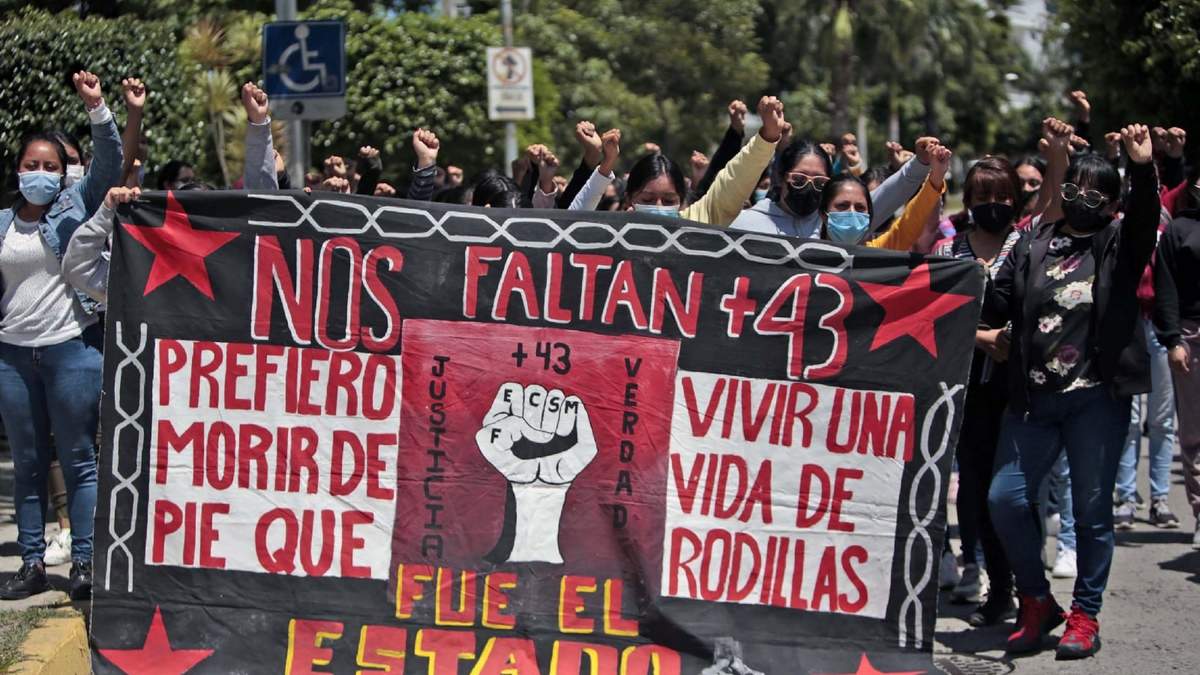Jornada de lucha de normalistas