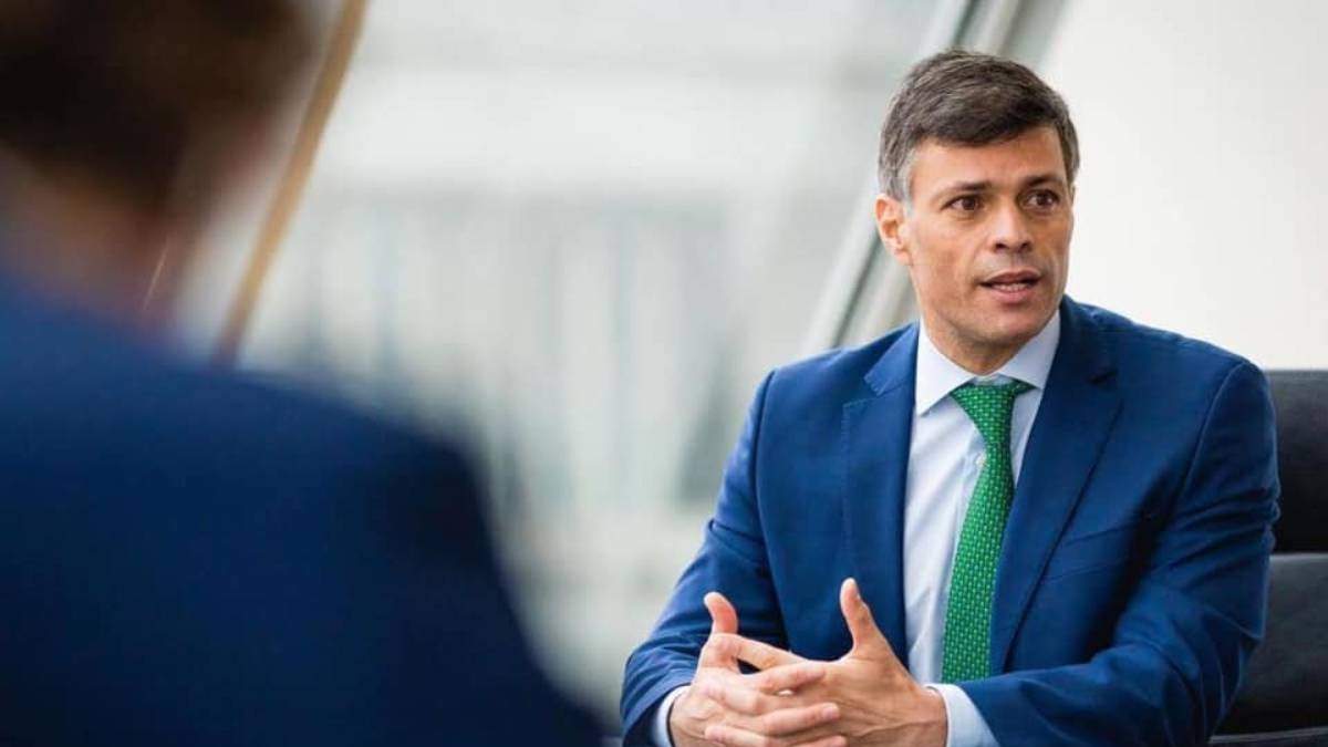 El líder del partido opositor Voluntad Popular