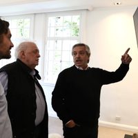 González García alertó que "el Presidente no puede tener aislamiento, es muy difícil"