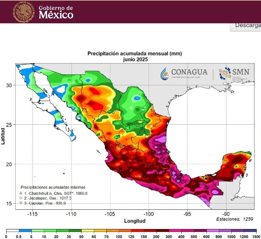 lluvias conagua
