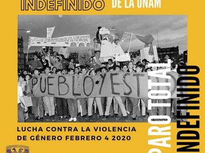 Grupo UNAM Social convoca a todos los planteles a paro indefinido