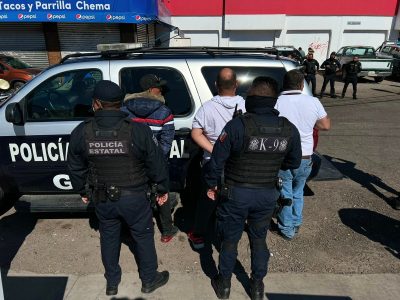 Detienen a 44 presuntos integrantes de un “grupo de choque” en Querétaro