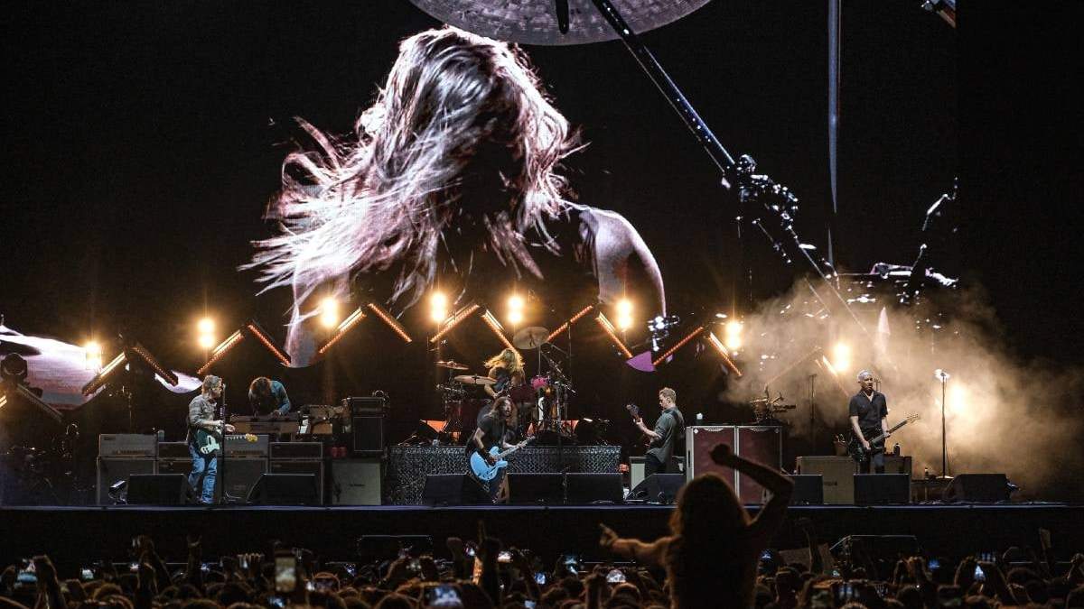 El concierto de Foo Fighters