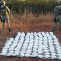 Ejército asegura 70 kilos de metanfetamina en la zona donde capturaron al operador del Cártel de Sin