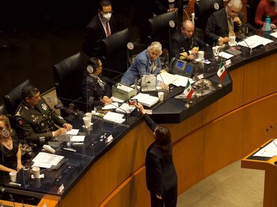 Téllez se lanza contra titular de la SSPC: “Viene usted al Senado a defender lo indefendible”