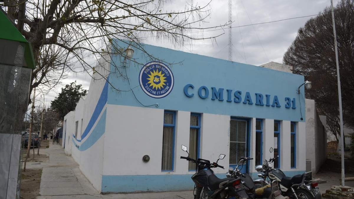 Comisaria N°31, General Roca. Fuente: (Twitter)