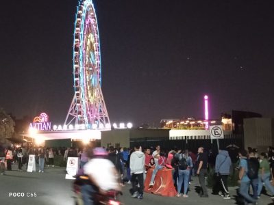 Aglomeraciones, gritos y empujones tras invitación de Arturo Elías Ayub al Parque Aztlán