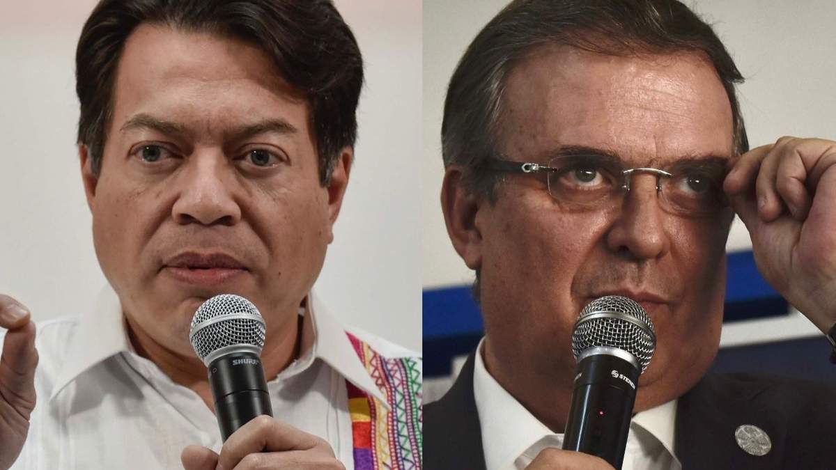 Delgado y Ebrard. Distanciamiento