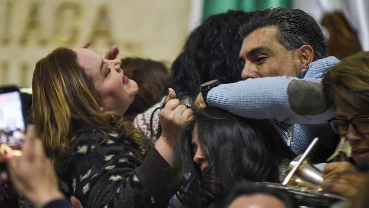 Riña en el Congreso de la CDMX