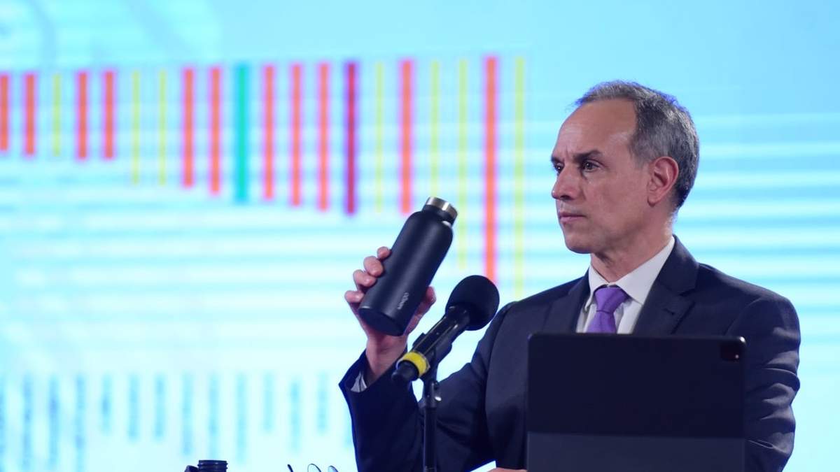 López-Gatell en conferencia sobre covid-19 en el país