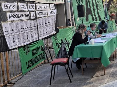 ATE escrachó a diputados y Cornejo remueve tutelas sindicales