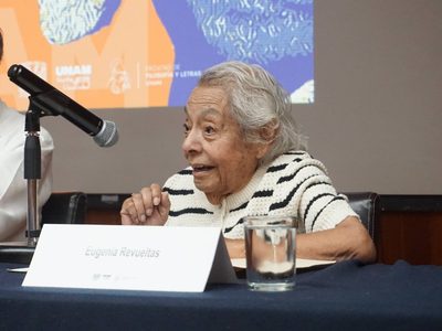 Despiden a Eugenia Revueltas, académica de la UNAM e hija del compositor Silvestre Revueltas