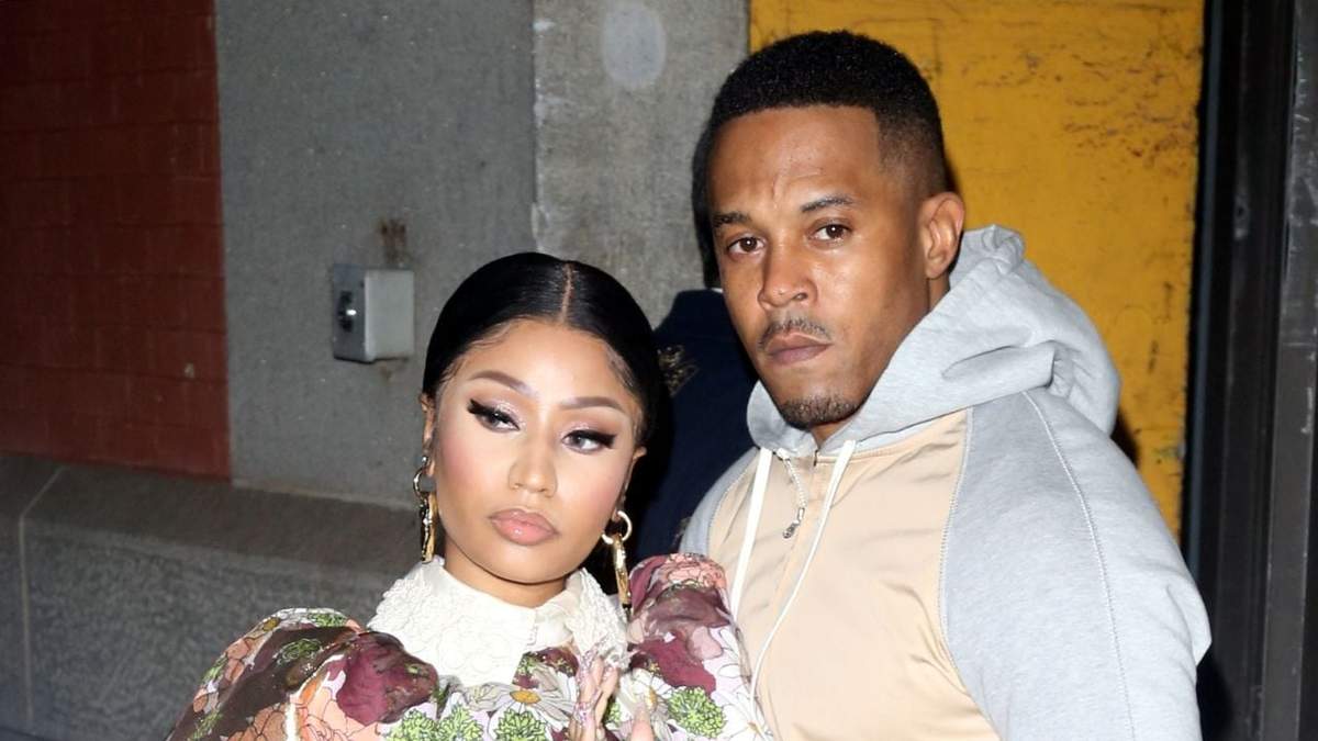 Nicki Minaj y su esposo. Fuente: (Twitter)