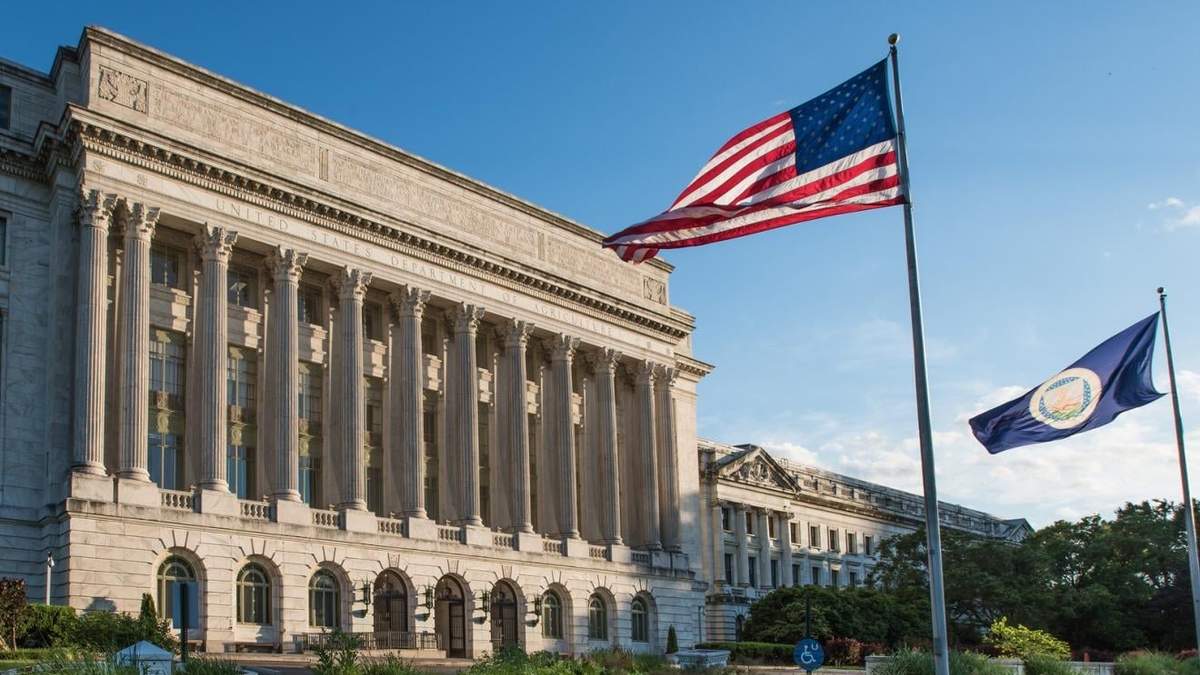 El edificio federal Jamie L. Whitten del Departamento de Agricultura de Estados Unidos (USDA)