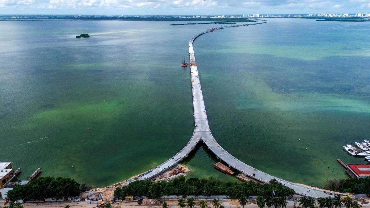 Puente Nichupté. Obra espectacular cuestionada por especialistas