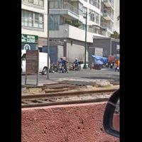 Balacera por intento de robo cerca de Plaza Carso dejó saldo de un guardia herido (Video)