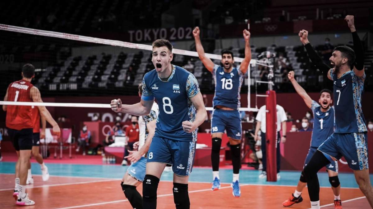 Hoy la selección de voley masculino se medirá contra Italia por los cuartos de final. Fuente: (Twitter)