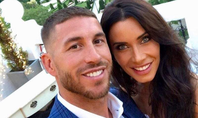 Pilar Rubio y Sergio Ramos. Fuente: (Instagram)
