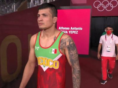 Eliminan a Alfonso Leyva en lucha grecorromana