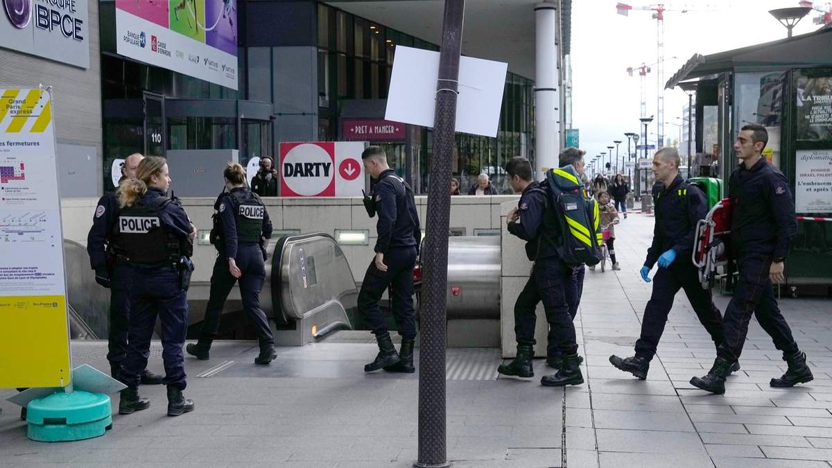 La policía tuvo que intervenir dada la amenaza que representaba la mujer