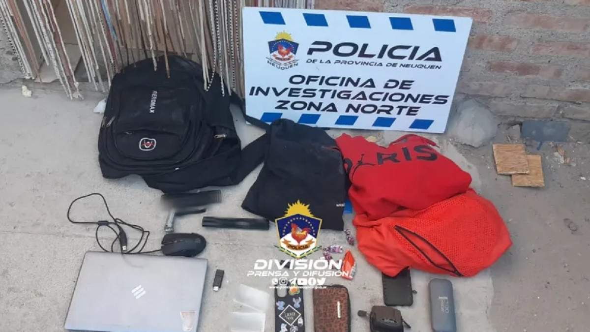 Un hombre detenido por robos. Fuente: (Policía Neuquén)