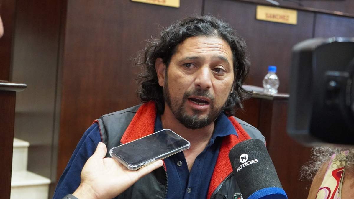 Andrés Blanco, diputado provincial y candidato por un nuevo mandato en el Frente de Izquierda. Fuente: (Prensa Frente de Izquierda)