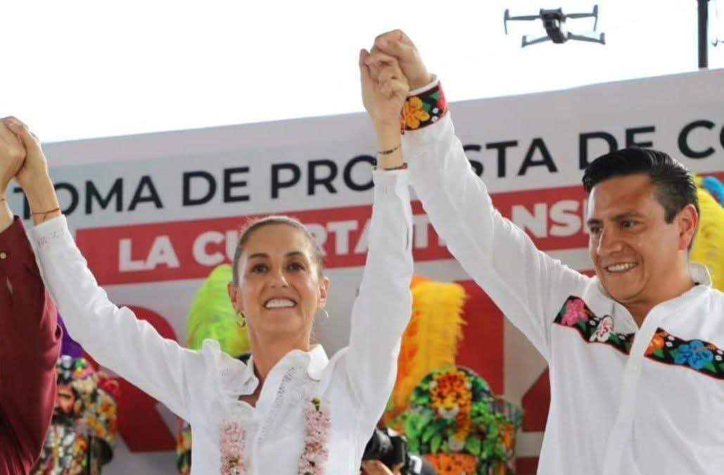 Ulises Bravo y Claudia Sheinbaum