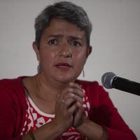 Se quejan de Karla Quintana por revelar el hallazgo de un campo de exterminio en Nuevo Laredo