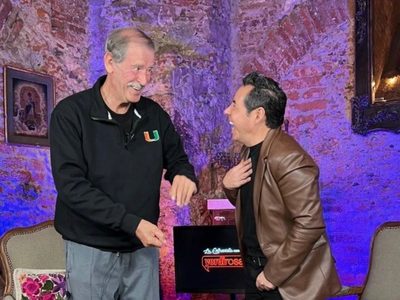 Vicente Fox reprocha a AMLO haberle quitado su pensión como expresidente