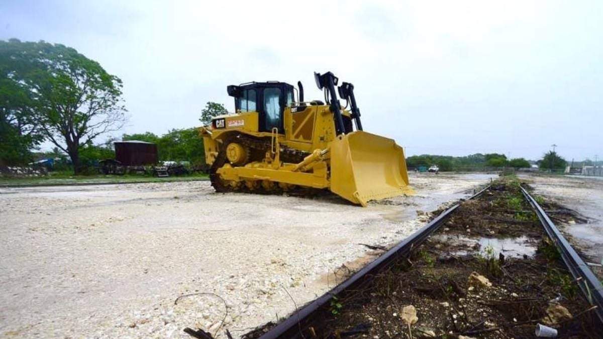 Las obras del Tren Maya